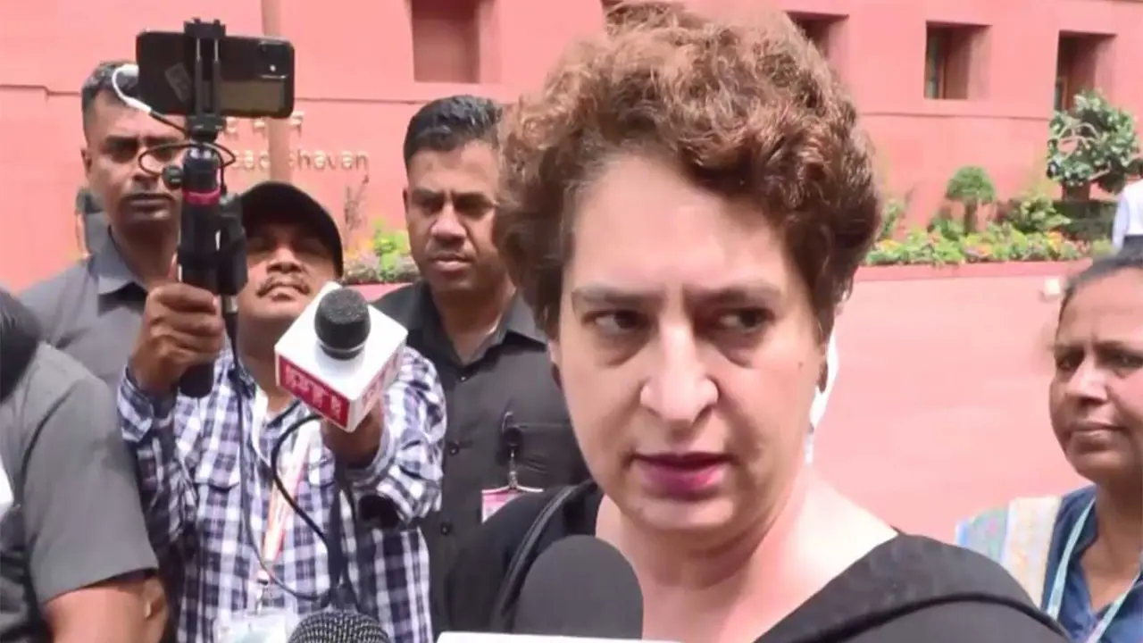 Congress MP Priyanka Gandhi Vadra (Photo/ANI) Congress MP Priyanka Gandhi Vadra (Photo/ANI)
