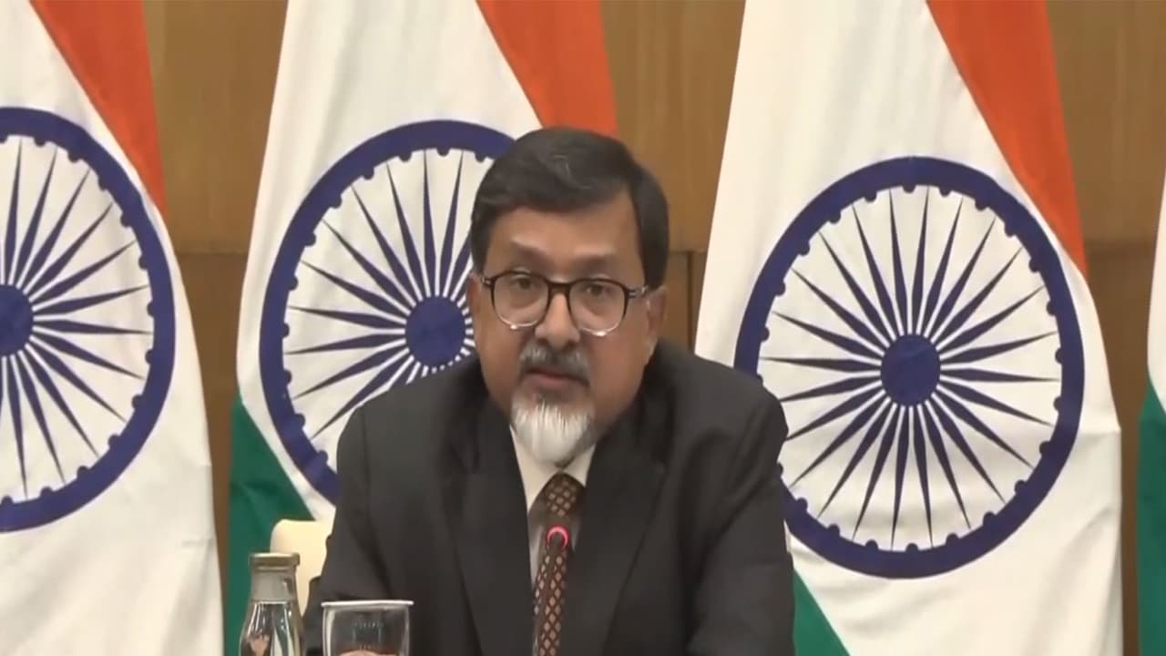 Secretary (ER) of the Ministry of External Affairs, Sudhakar Dalela (Photo/ANI) Secretary (ER) of the Ministry of External Affairs, Sudhakar Dalela (Photo/ANI)