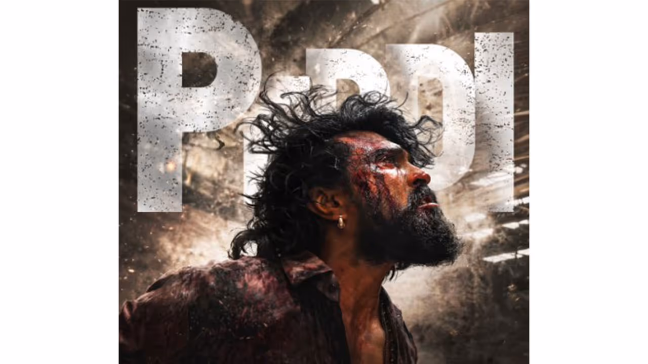 Peddi poster (Photo/instagram/@vriddhicinemas) Peddi poster (Photo/instagram/@vriddhicinemas)