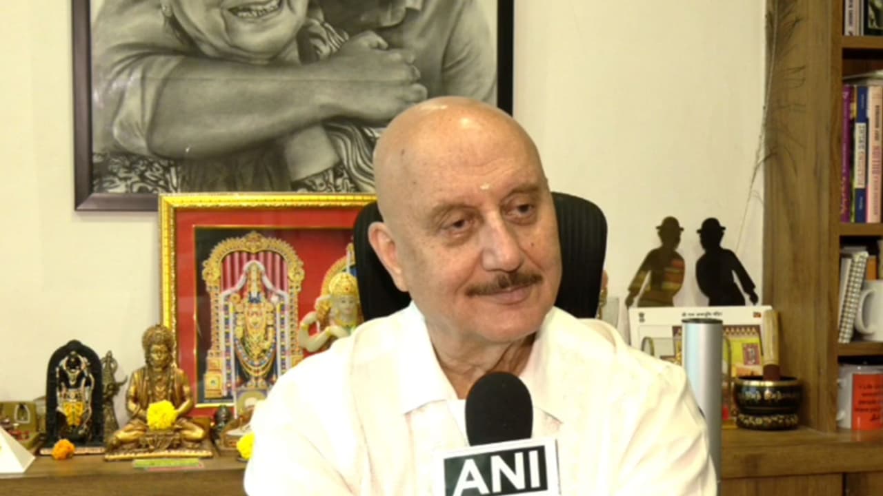Actor Anupam Kher (Photo/ANI) Actor Anupam Kher (Photo/ANI)