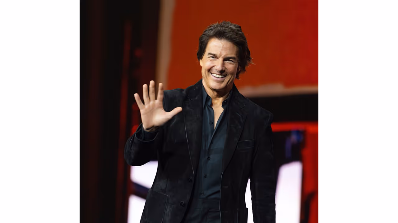 Tom Cruise at CinemaCon (Photo/Instagram@tomcruise) Tom Cruise at CinemaCon (Photo/Instagram@tomcruise)