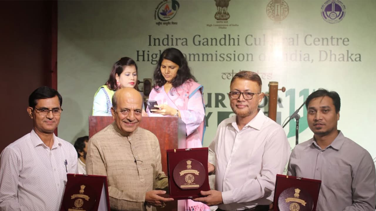 India celebrates Ayurveda Day in Bangladesh (Photo/ANI) India celebrates Ayurveda Day in Bangladesh (Photo/ANI)