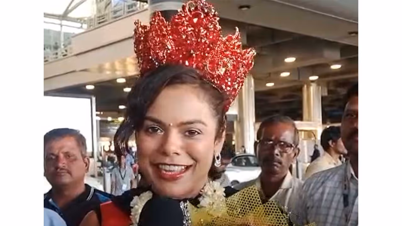 Mrs Unity World 2026 winner Asha Deepika (photo/ANI) Mrs Unity World 2026 winner Asha Deepika (photo/ANI)