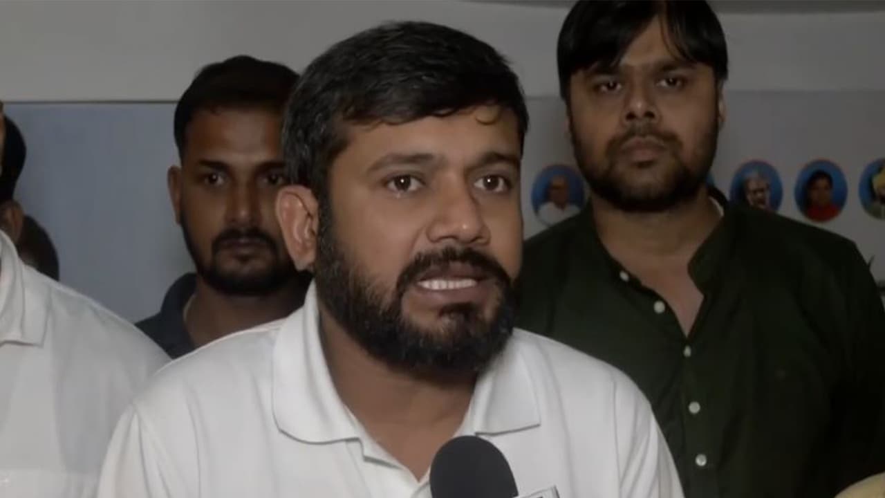 NSUI in charge Kanhaiya Kumar (Photo/ANI) NSUI in charge Kanhaiya Kumar (Photo/ANI)