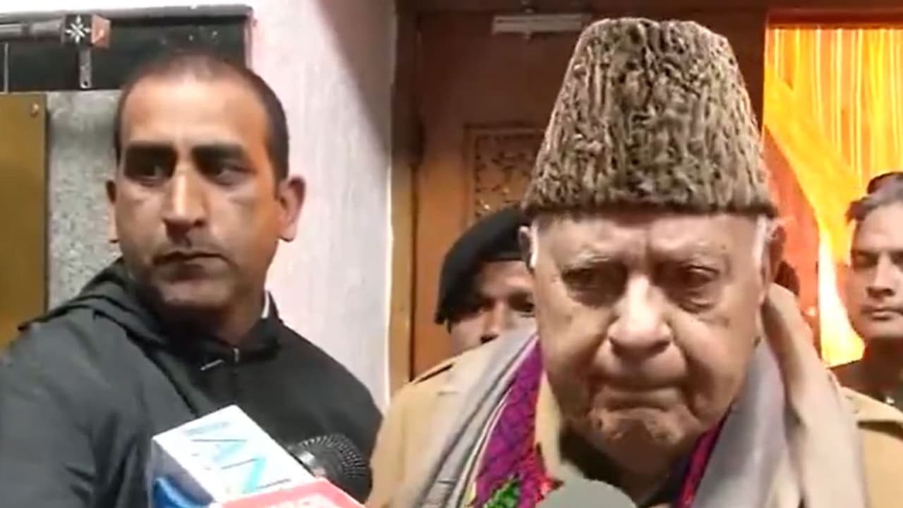 Farooq Abdullah (Photo/ANI) Farooq Abdullah (Photo/ANI)