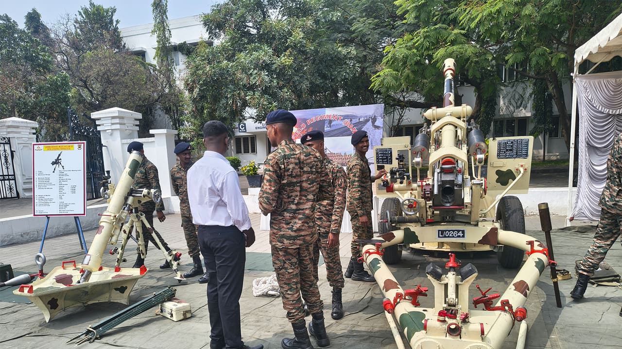 Visual from Kumaraguru’s Defence Career Expo (Photo/Kumaraguru Institutions) Visual from Kumaraguru’s Defence Career Expo (Photo/Kumaraguru Institutions)