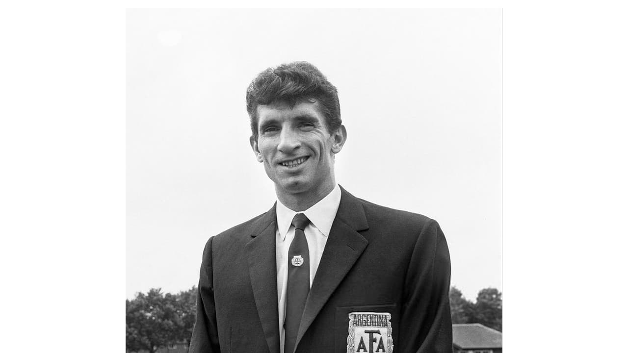 Antonio Rattin (Photo: X/@AFASeleccionEN) Antonio Rattin (Photo: X/@AFASeleccionEN)