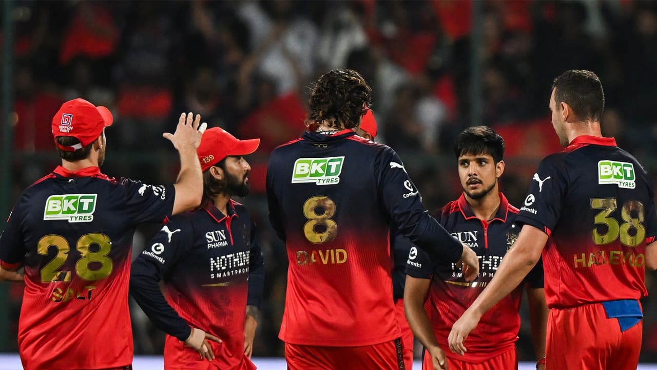 RCB players celebrating (Photo: ANI) RCB players celebrating (Photo: ANI)