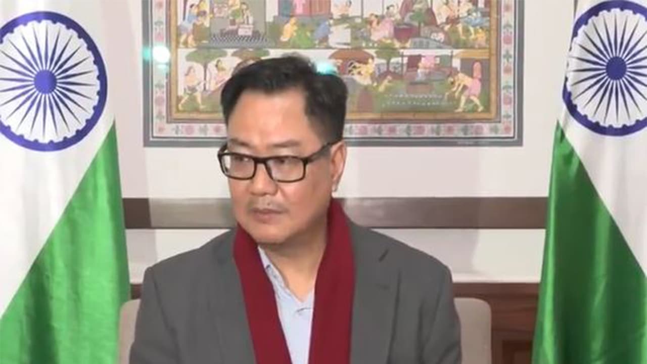 Parliamentary Affairs Minister Kiren Rijiju (Photo/ANI) Parliamentary Affairs Minister Kiren Rijiju (Photo/ANI)