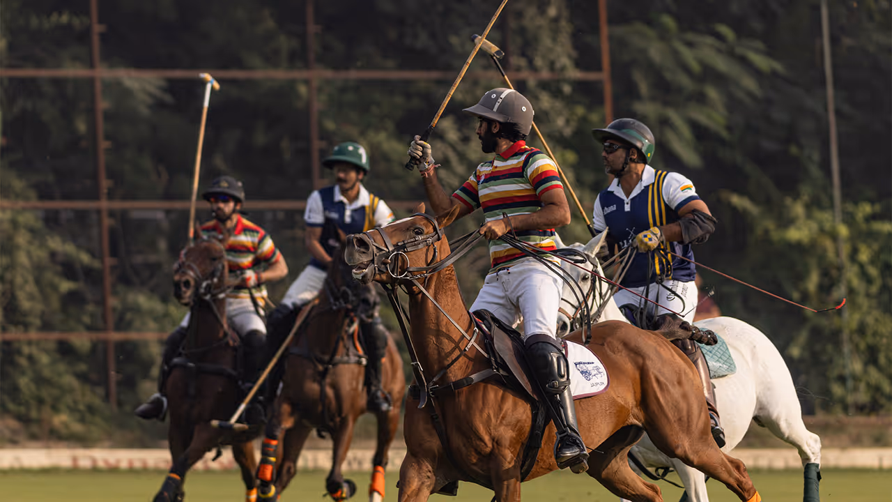 Polo action (Photo: Jaipur Polo team) Polo action (Photo: Jaipur Polo team)
