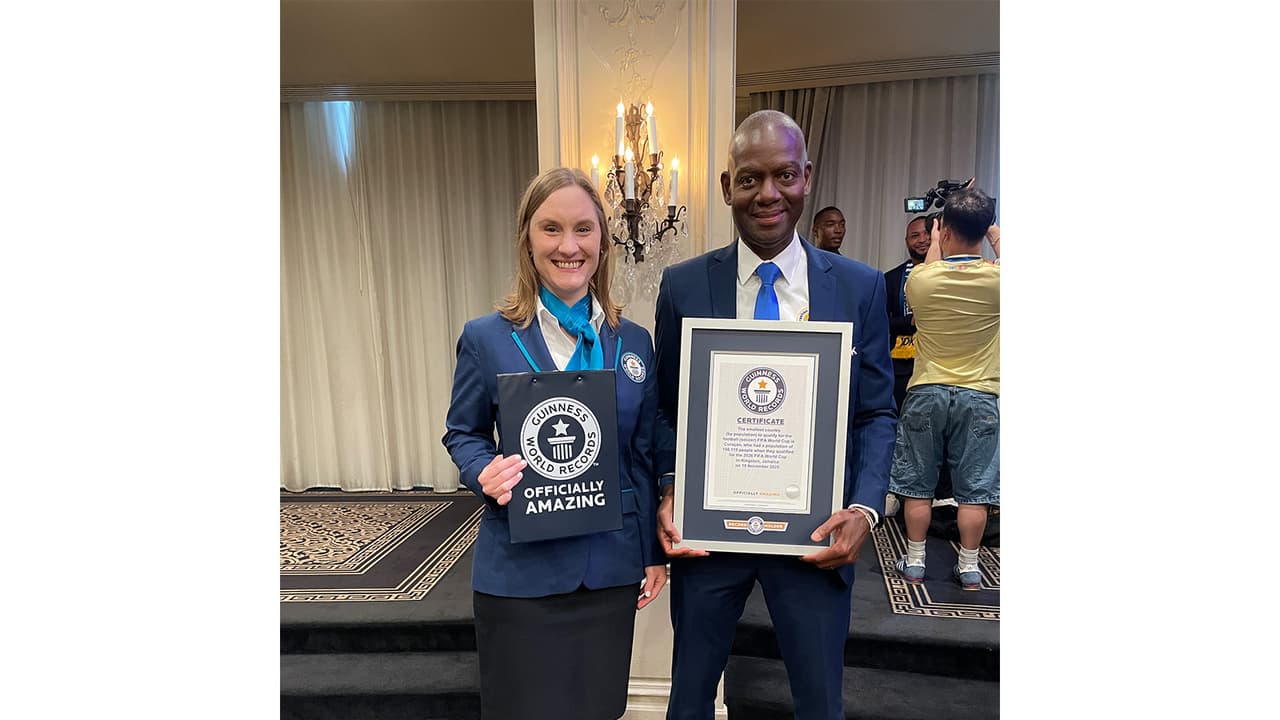Gilbert Martina (Right). (Photo/@GWR) Gilbert Martina (Right). (Photo/@GWR)