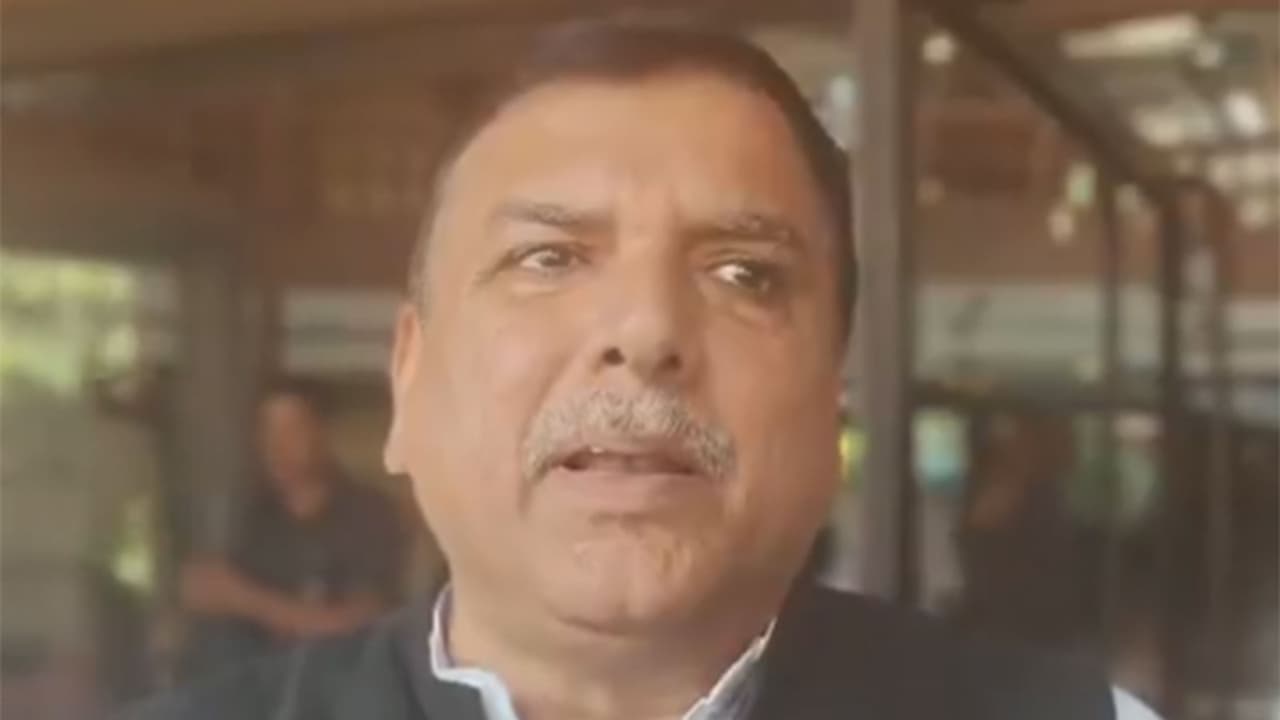 Aam Aadmi Party (AAP) MP Sanjay Singh (Photo/ANI) Aam Aadmi Party (AAP) MP Sanjay Singh (Photo/ANI)