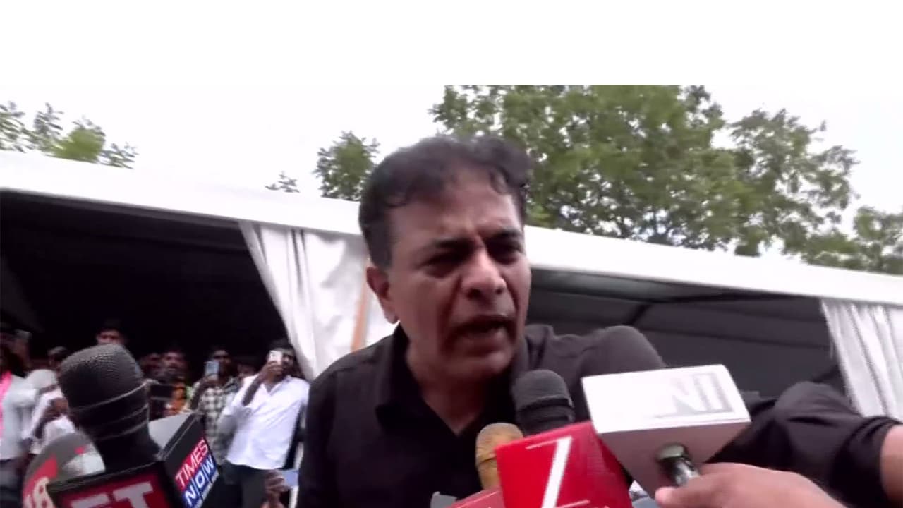 BRS working president KT Rama Rao (Photo/ANI) BRS working president KT Rama Rao (Photo/ANI)