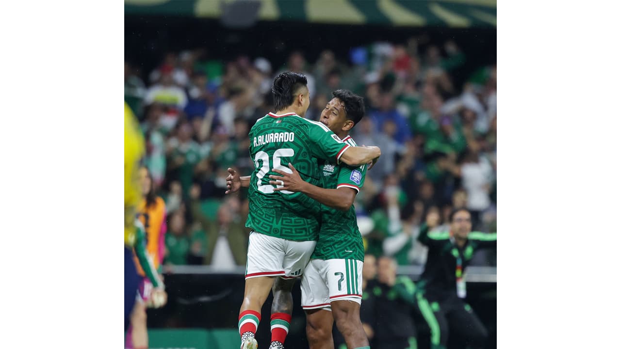 Mexico players celebrating (Photo: X/@miseleccionmxEN) Mexico players celebrating (Photo: X/@miseleccionmxEN)