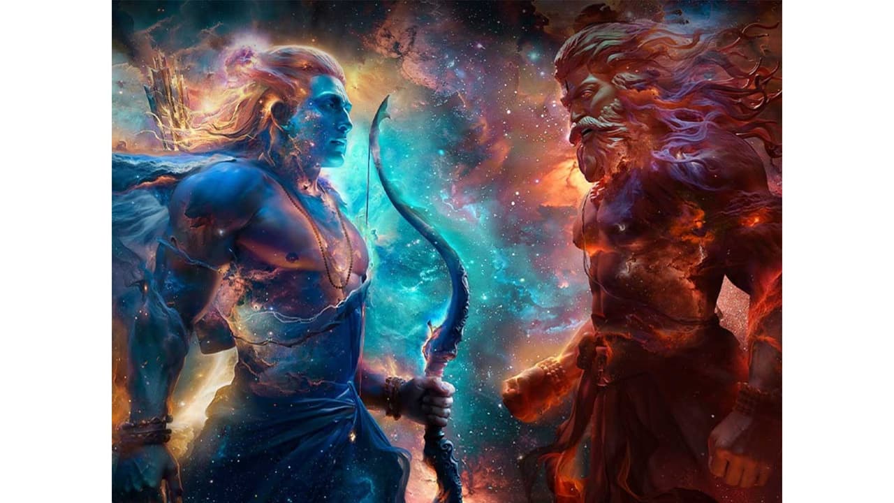 Ramayana' poster (Photo/Instagram@iamnamitmalhotr Ramayana' poster (Photo/Instagram@iamnamitmalhotr