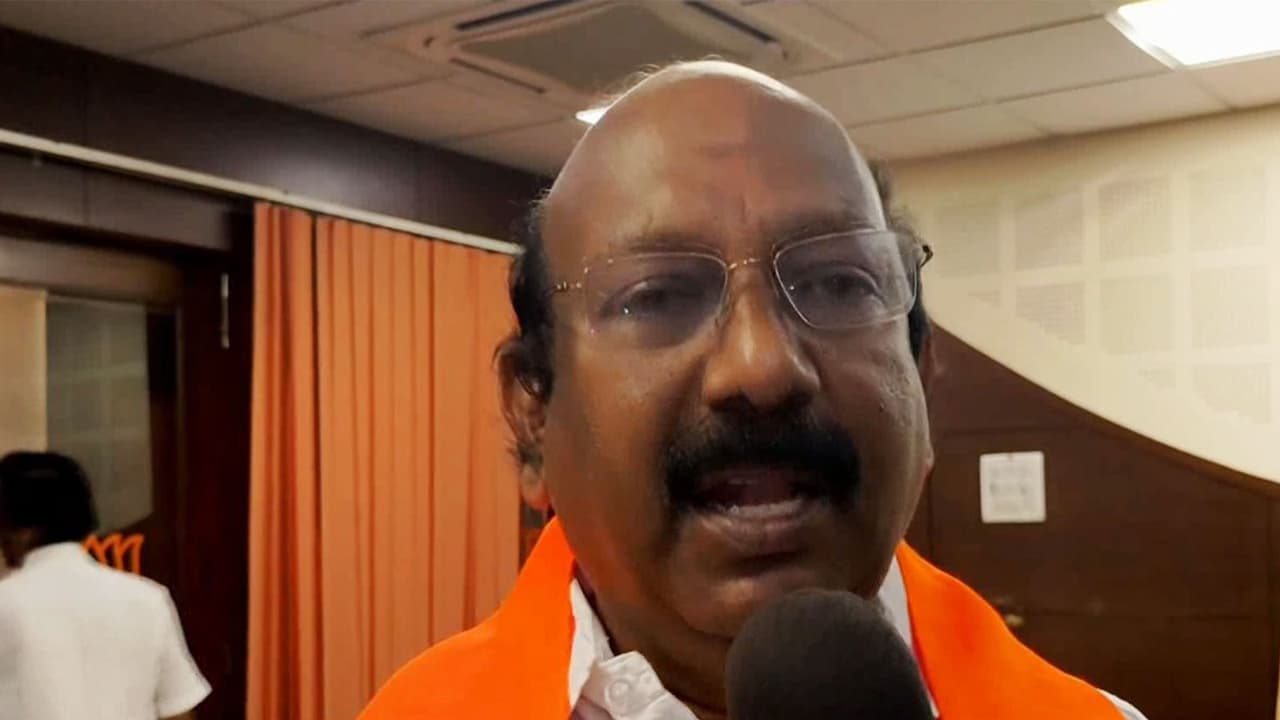 Puducherry BJP president VP Ramalingam (Photo/ANI) Puducherry BJP president VP Ramalingam (Photo/ANI)