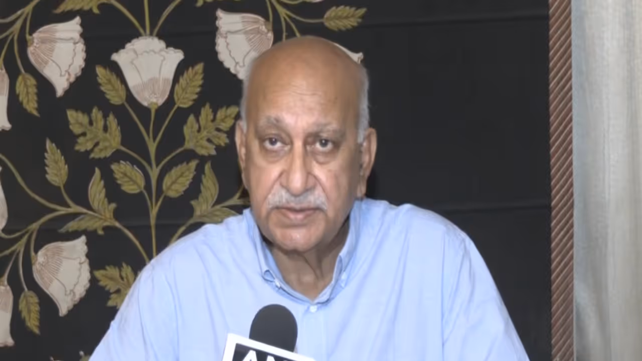 Former Union Minister MJ Akbar (Photo/ANI) Former Union Minister MJ Akbar (Photo/ANI)