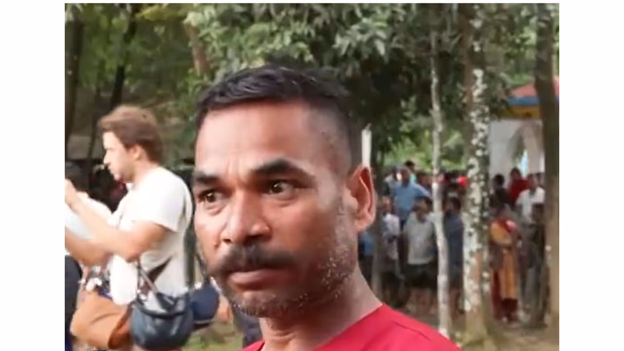 Ganesh Thakur, resident of Motihari, Bihar (Photo/X/ANI) Ganesh Thakur, resident of Motihari, Bihar (Photo/X/ANI)