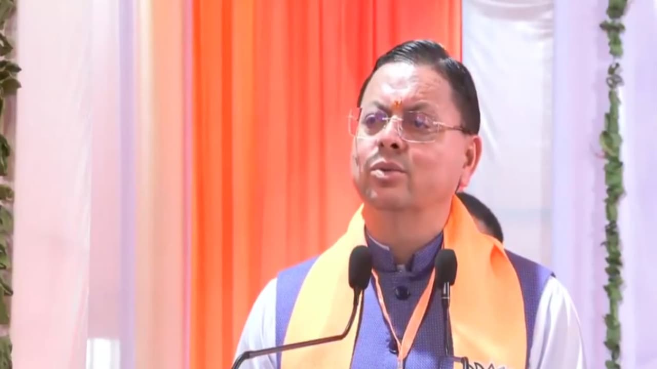 Uttarakhand Chief Minister Pushkar Singh Dhami Uttarakhand Chief Minister Pushkar Singh Dhami