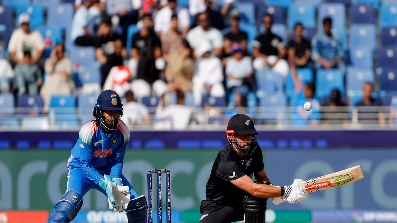 India and NZ in action. (Photo: ANI) India and NZ in action. (Photo: ANI)
