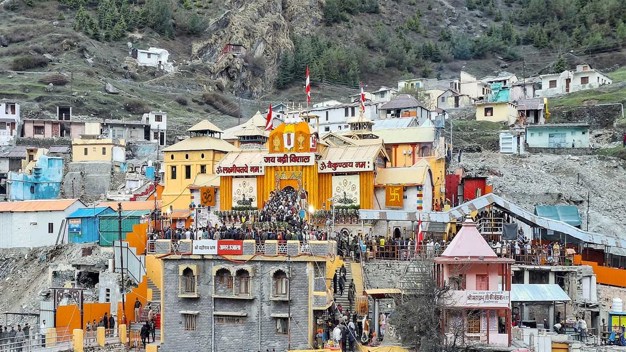 Badrinath Temple (Photo/ANI) Badrinath Temple (Photo/ANI)