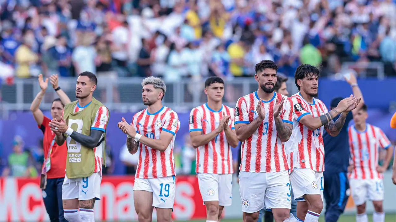 Paraguay players in action (Photo: X/@RHarrisonP) Paraguay players in action (Photo: X/@RHarrisonP)