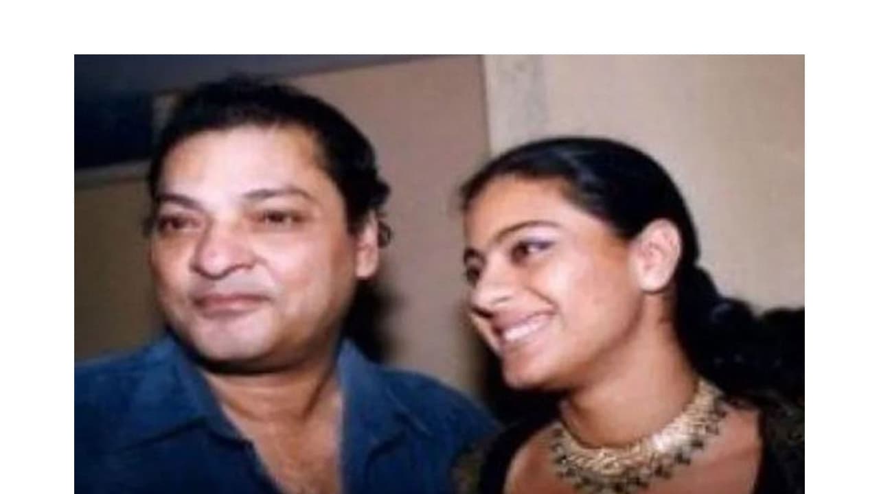 Kajol with her late father Shomu Mukherjee (Image source: Kajol's Instagram) Kajol with her late father Shomu Mukherjee (Image source: Kajol's Instagram)