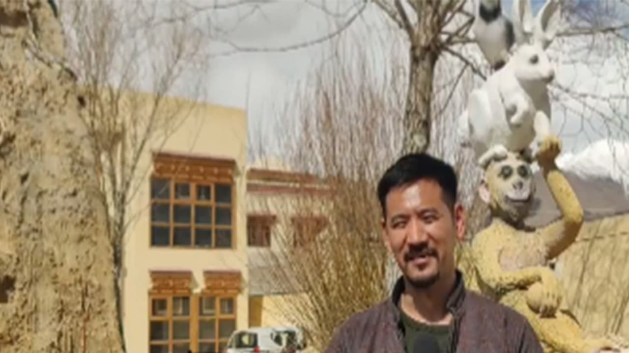 Lecturer, Central Institute of Buddhist Studies, Stanzin Mingur (Photo/ANI) Lecturer, Central Institute of Buddhist Studies, Stanzin Mingur (Photo/ANI)