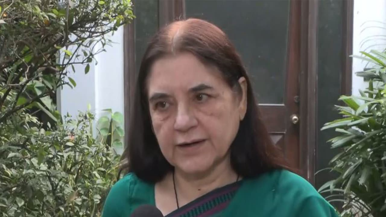 Animal rights activist & BJP leader Maneka Gandhi (Photo/ANI)