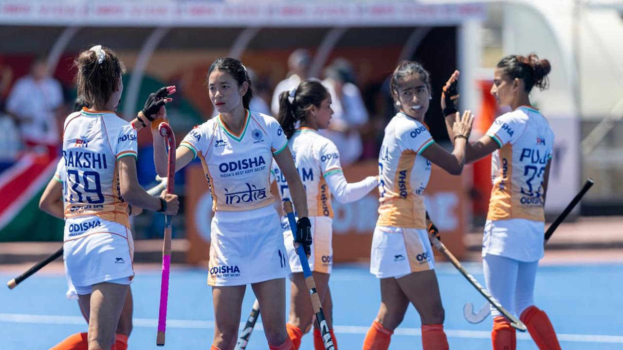 Indian junior women's hockey team. (Photo: ANI)