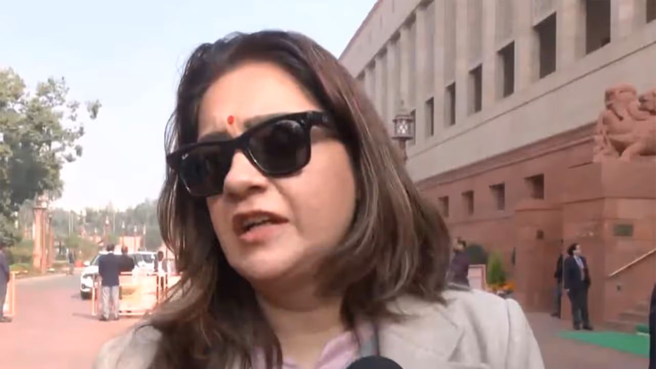 Shiv Sena (UBT) MP Priyanka Chaturvedi (Photo/ANI)