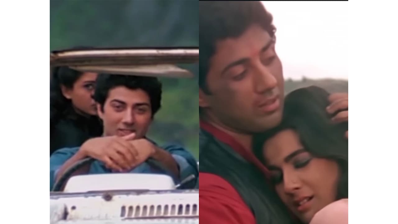 Sunny Deol, Amrita Singh in 'Betaab' (Photo/Instagram/ @iamsunnydeol) Sunny Deol, Amrita Singh in 'Betaab' (Photo/Instagram/ @iamsunnydeol)