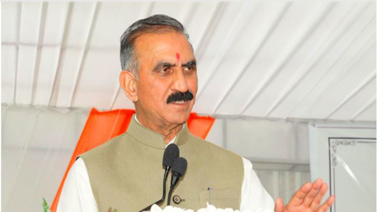 Himachal Pradesh Chief Minister Sukhvinder Singh Sukhu (File photo/ANI) Himachal Pradesh Chief Minister Sukhvinder Singh Sukhu (File photo/ANI)