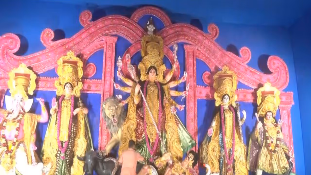 Visuals of Durga Puja (Photo/ANI) Visuals of Durga Puja (Photo/ANI)