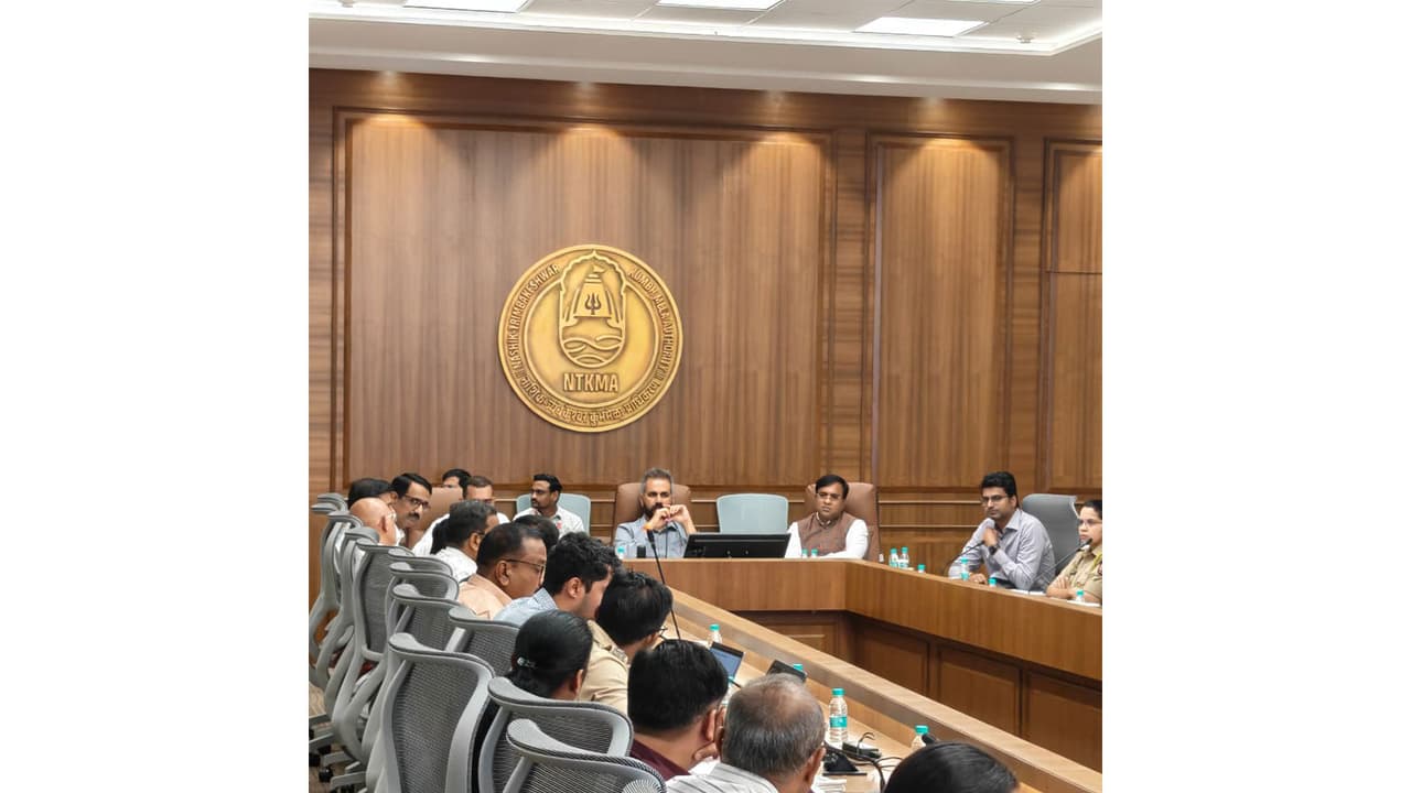 NTKMA reviews MSRTC bus operations, Connectivity plan for Simhastha Kumbh Mela 2027 (Photo/ANI) NTKMA reviews MSRTC bus operations, Connectivity plan for Simhastha Kumbh Mela 2027 (Photo/ANI)