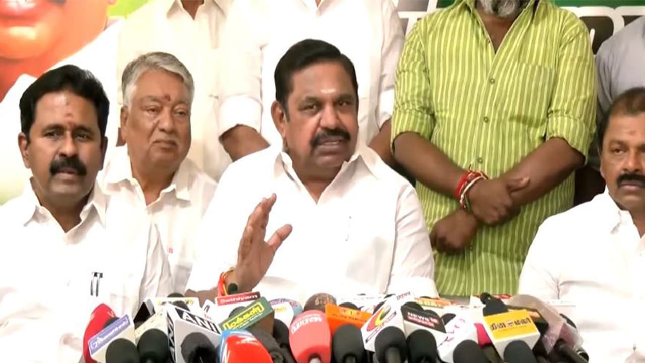 AIADMK General Secretary Edappadi K. Palaniswami (Photo/ANI) AIADMK General Secretary Edappadi K. Palaniswami (Photo/ANI)