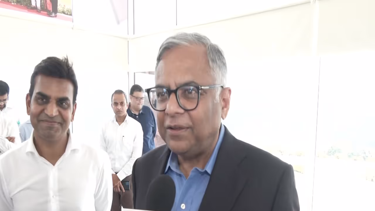 Tata Sons Chairman N. Chandrasekaran (Photo/ANI) Tata Sons Chairman N. Chandrasekaran (Photo/ANI)