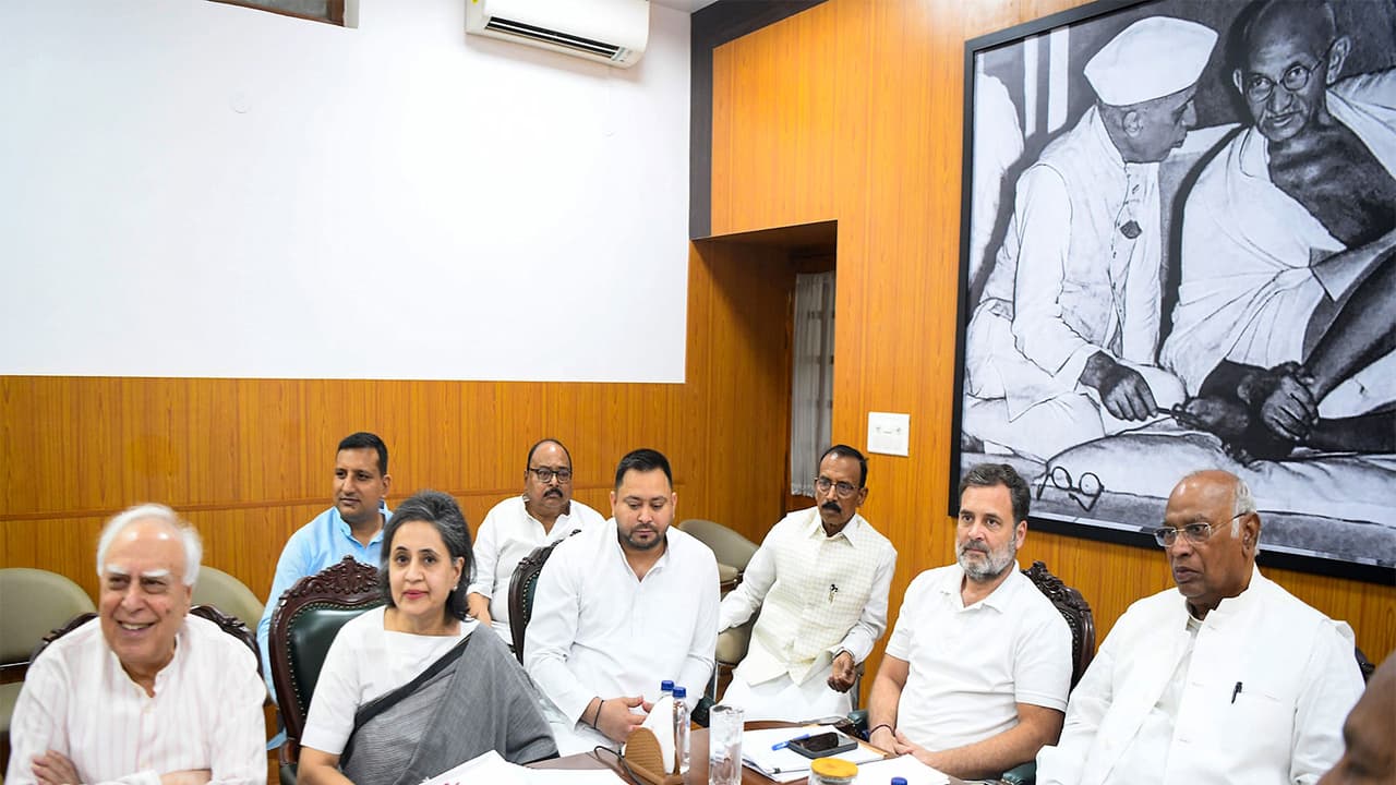 Visual from INDIA bloc meeting in April (File photo/ANI) Visual from INDIA bloc meeting in April (File photo/ANI)