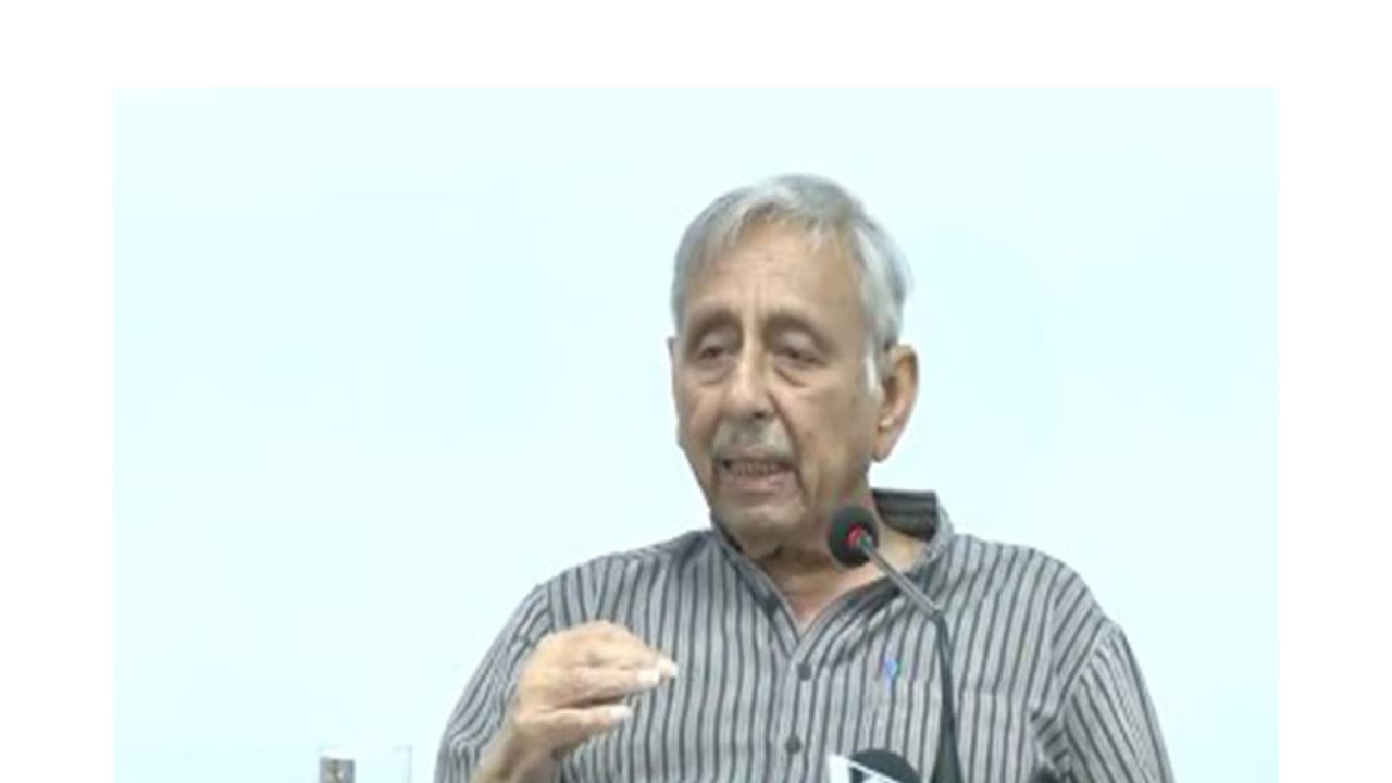 Senior Congress leader Mani Shankar Aiyar (Photo/ANI) Senior Congress leader Mani Shankar Aiyar (Photo/ANI)