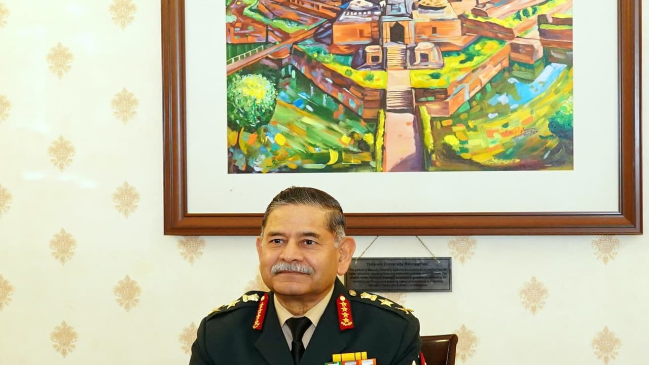 CDS General Dwivedi outlines ‘IKIGAI’ framework (Photo/X@adgpi) CDS General Dwivedi outlines ‘IKIGAI’ framework (Photo/X@adgpi)