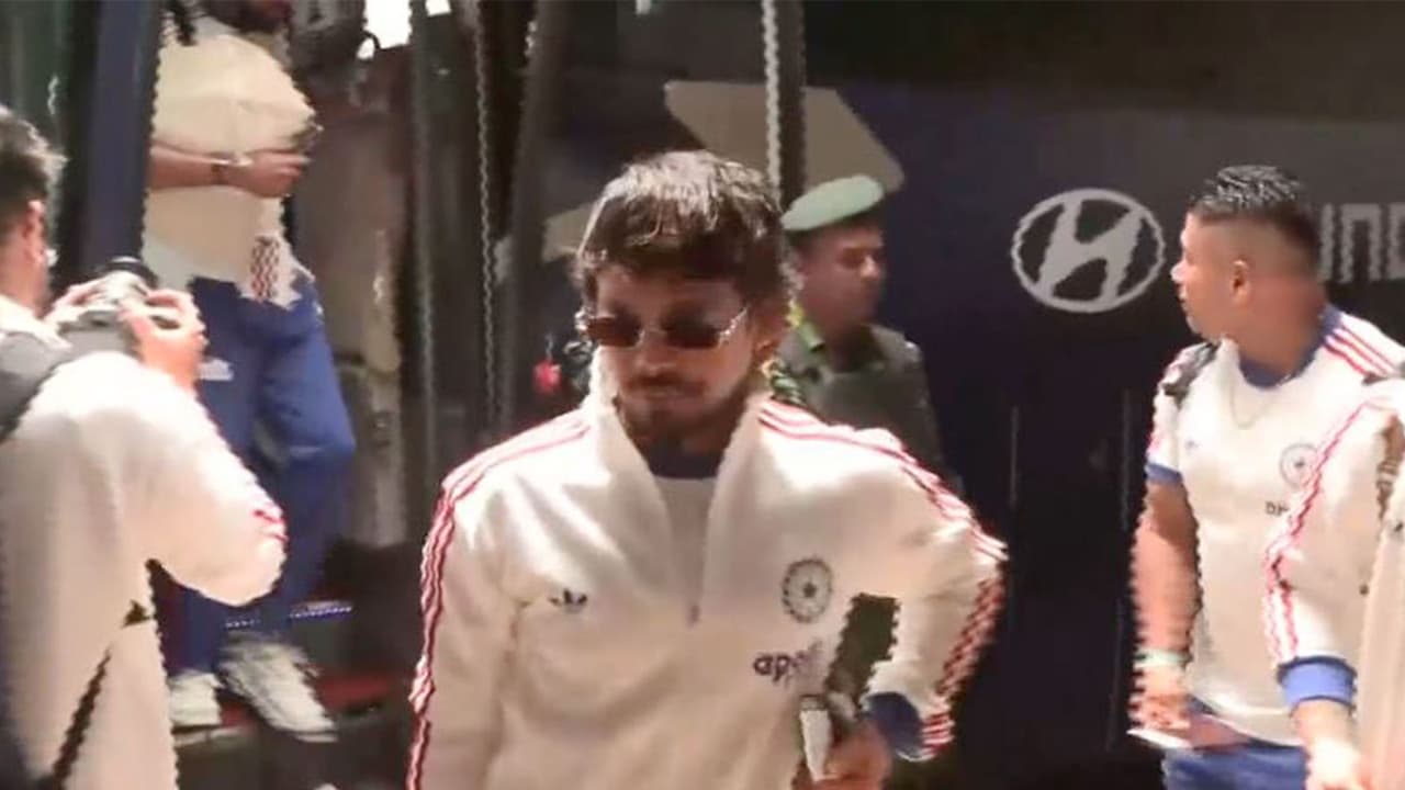 Indian cricket team at Colombo airport. (Photo/ANI) Indian cricket team at Colombo airport. (Photo/ANI)