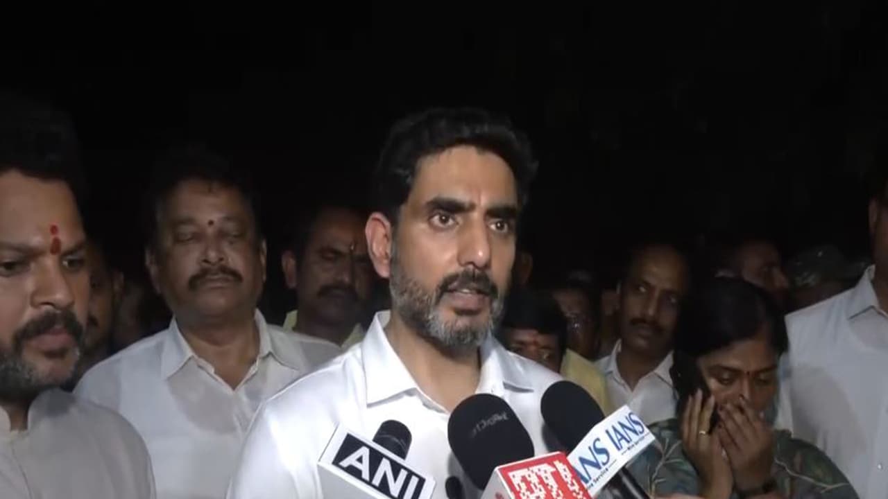 Andhra Pradesh Minister Nara Lokesh (Photo/ANI)