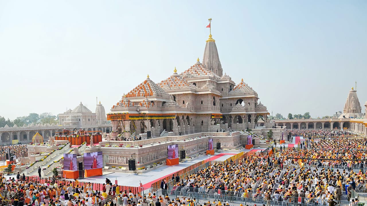 Ayodhya's Ram Janmabhoomi Temple (File Photo/ANI) Ayodhya's Ram Janmabhoomi Temple (File Photo/ANI)