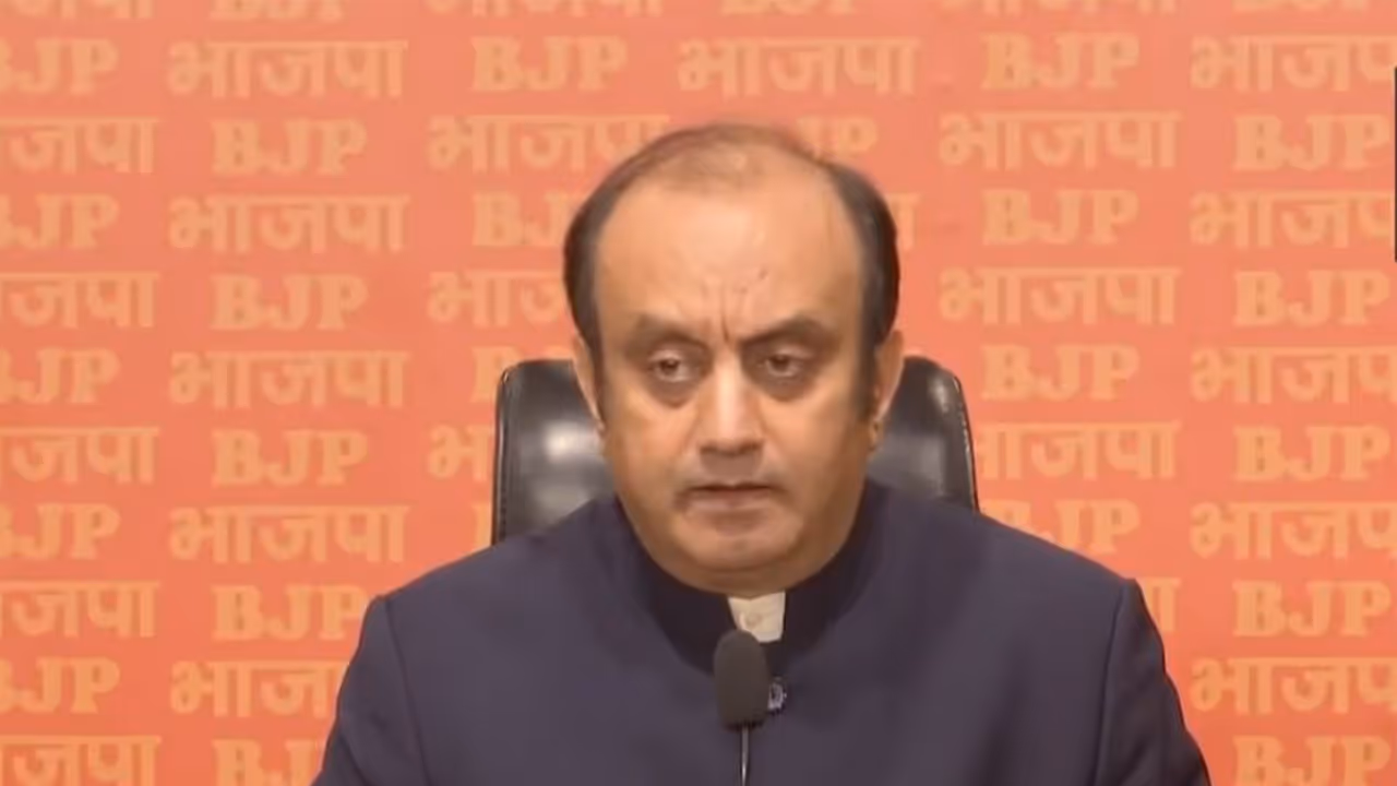 BJP MP Sudhanshu Trivedi. (Photo/ANI)