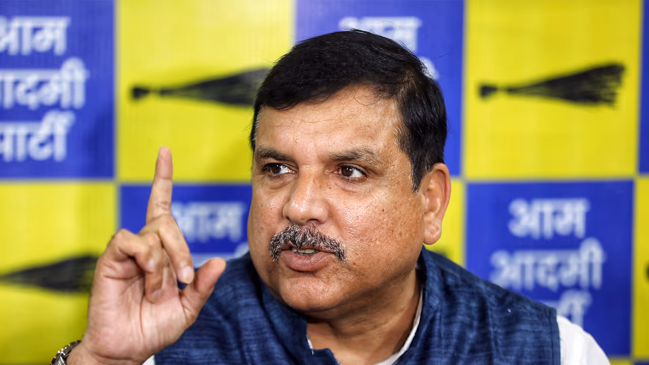 Aam Admi Party (AAP) Rajya Sabha MP Sanjay Singh (Photo/ANI) Aam Admi Party (AAP) Rajya Sabha MP Sanjay Singh (Photo/ANI)