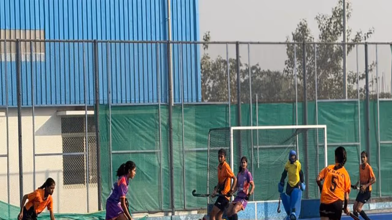 Players in action during the tournament (Photo: Hockey India) Players in action during the tournament (Photo: Hockey India)