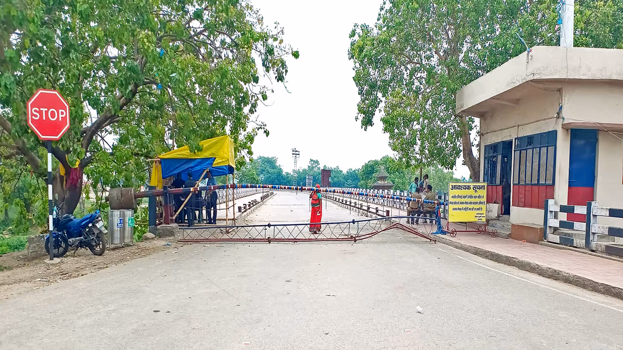 Indo Nepal border closed (File Photo/ANI)