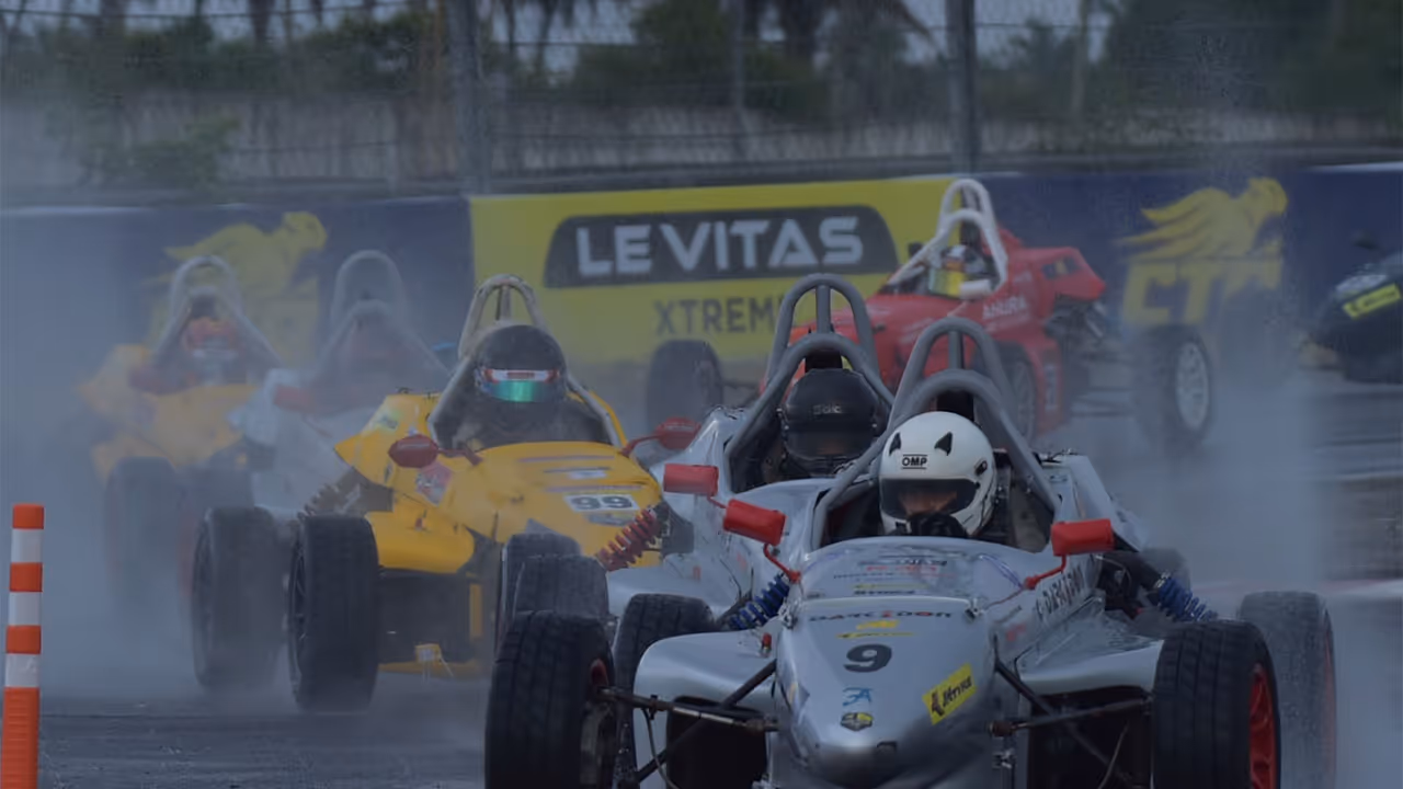 A visual of day one of action. (Photo: JK Tyre) A visual of day one of action. (Photo: JK Tyre)