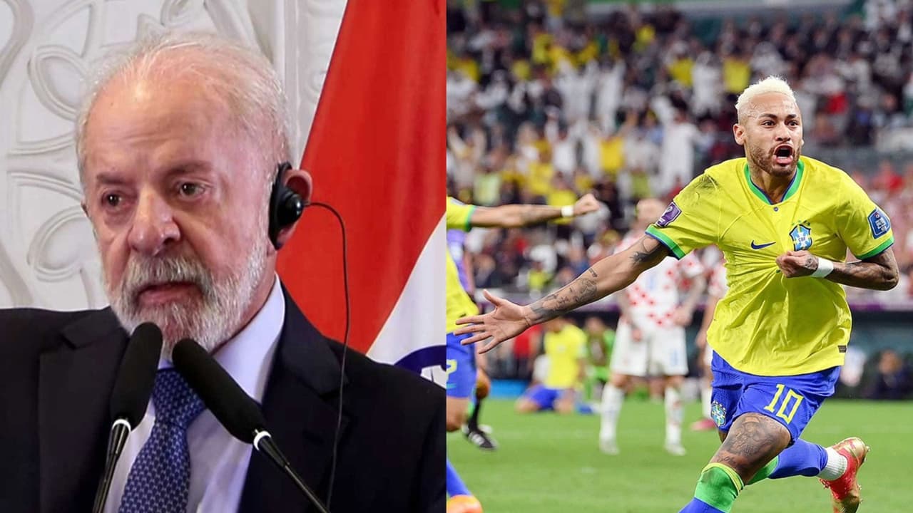 Brazilian President Luiz Inácio Lula da Silva (L) and Brazil footballer Neymar (R) (Photo: ANI) Brazilian President Luiz Inácio Lula da Silva (L) and Brazil footballer Neymar (R) (Photo: ANI)
