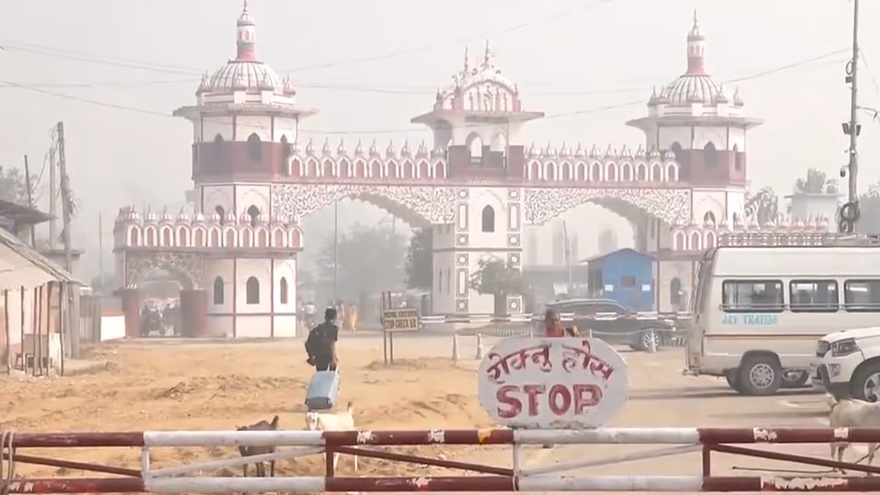 India Nepal border points closed ahead of second phase of Bihar election (Photo/ANI)